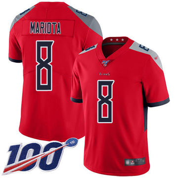 Marcus Mariota Tennessee Titans red Inverted Legend jersey