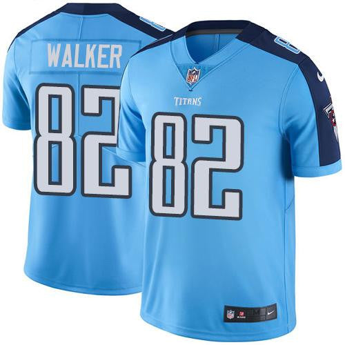 Delanie Walker Tennessee Titans blue Limited jersey