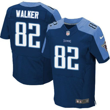 Delanie Walker Tennessee Titans navy Elite jersey
