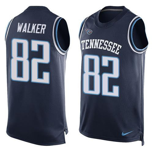 Delanie Walker Tennessee Titans navy Limited jersey