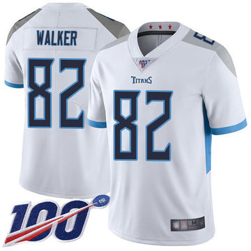 Delanie Walker Tennessee Titans white Vapor jersey