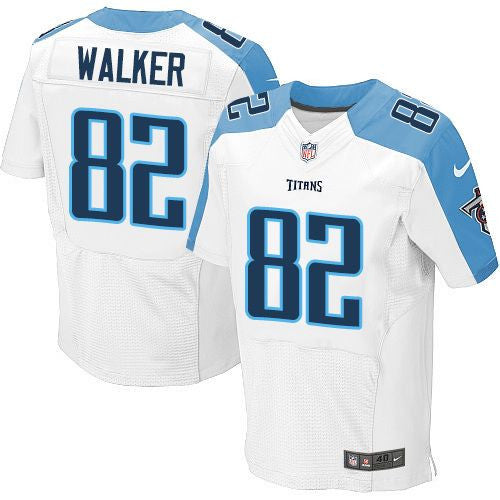 Delanie Walker Tennessee Titans white Elite jersey