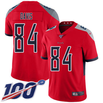 Corey Davis Tennessee Titans red Inverted Legend jersey