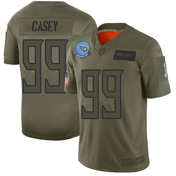 Jurrell Casey Tennessee Titans camo Salute To Service jersey