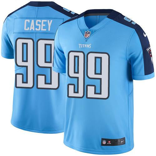 Jurrell Casey Tennessee Titans blue Limited jersey