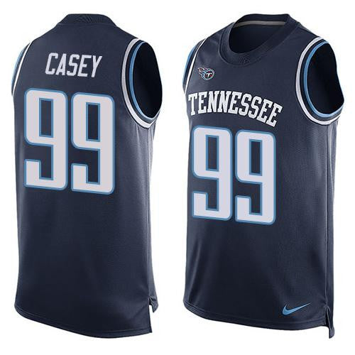 Jurrell Casey Tennessee Titans navy Limited jersey