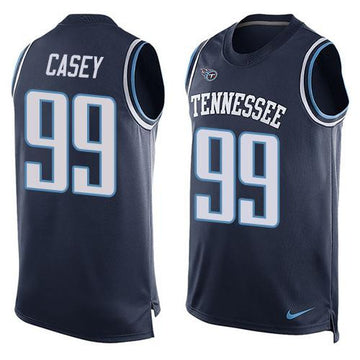 Jurrell Casey Tennessee Titans navy Limited jersey