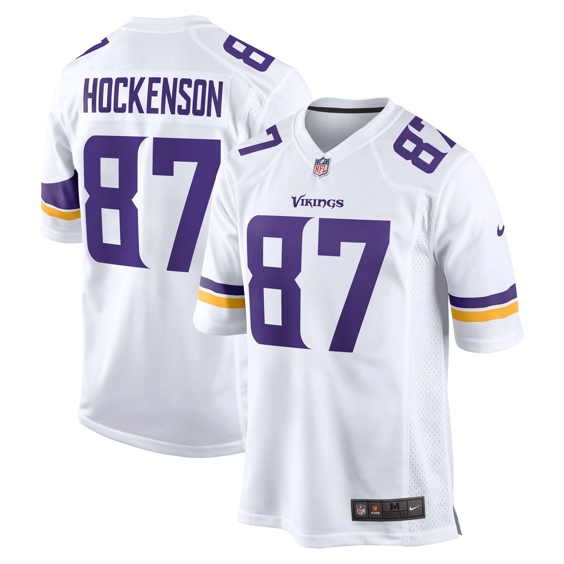T.j. Hockenson Minnesota Vikings white Game jersey