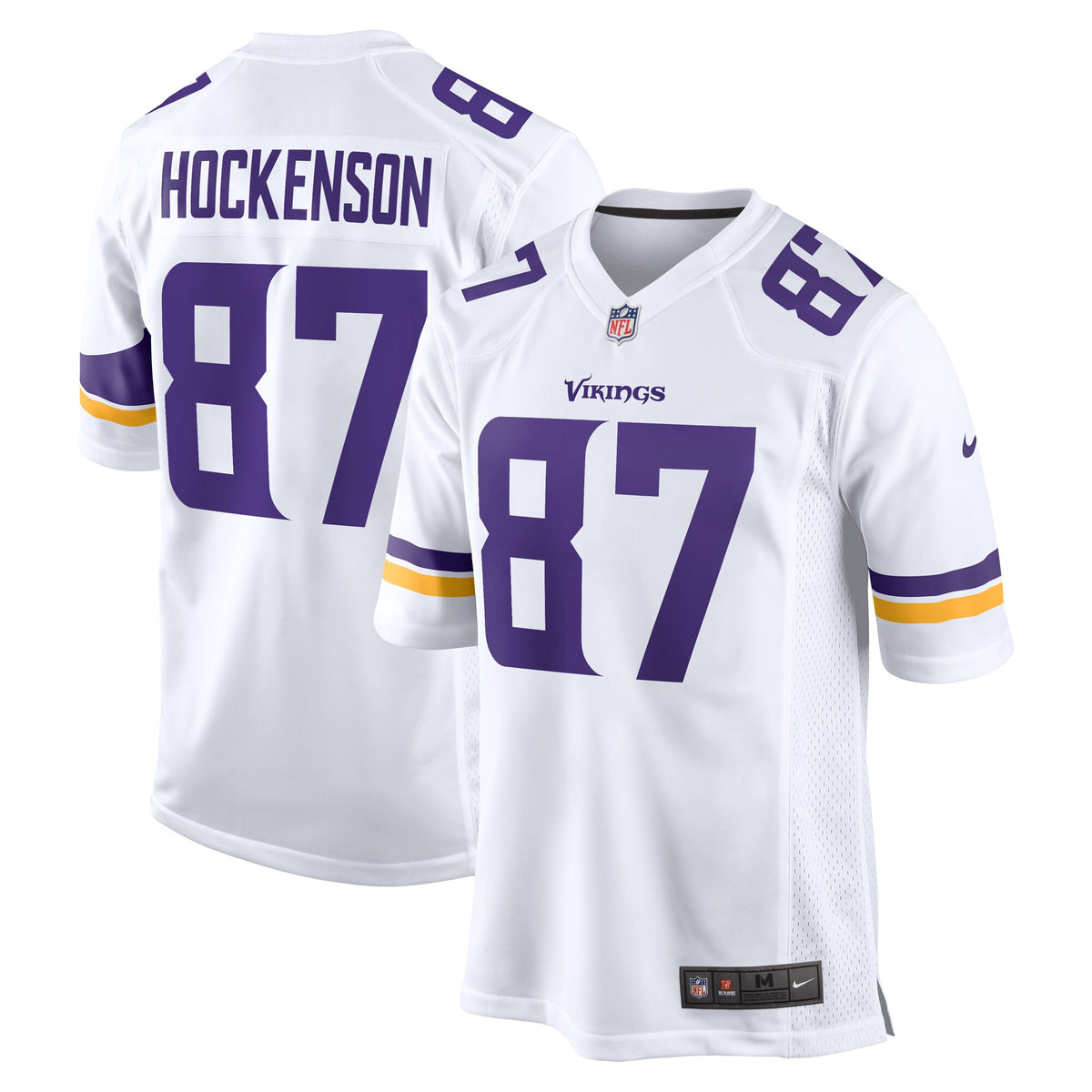 T.j. Hockenson Minnesota Vikings white Game jersey