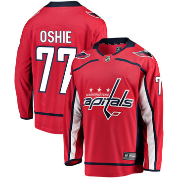 Tj Oshie Washington Capitals red jersey
