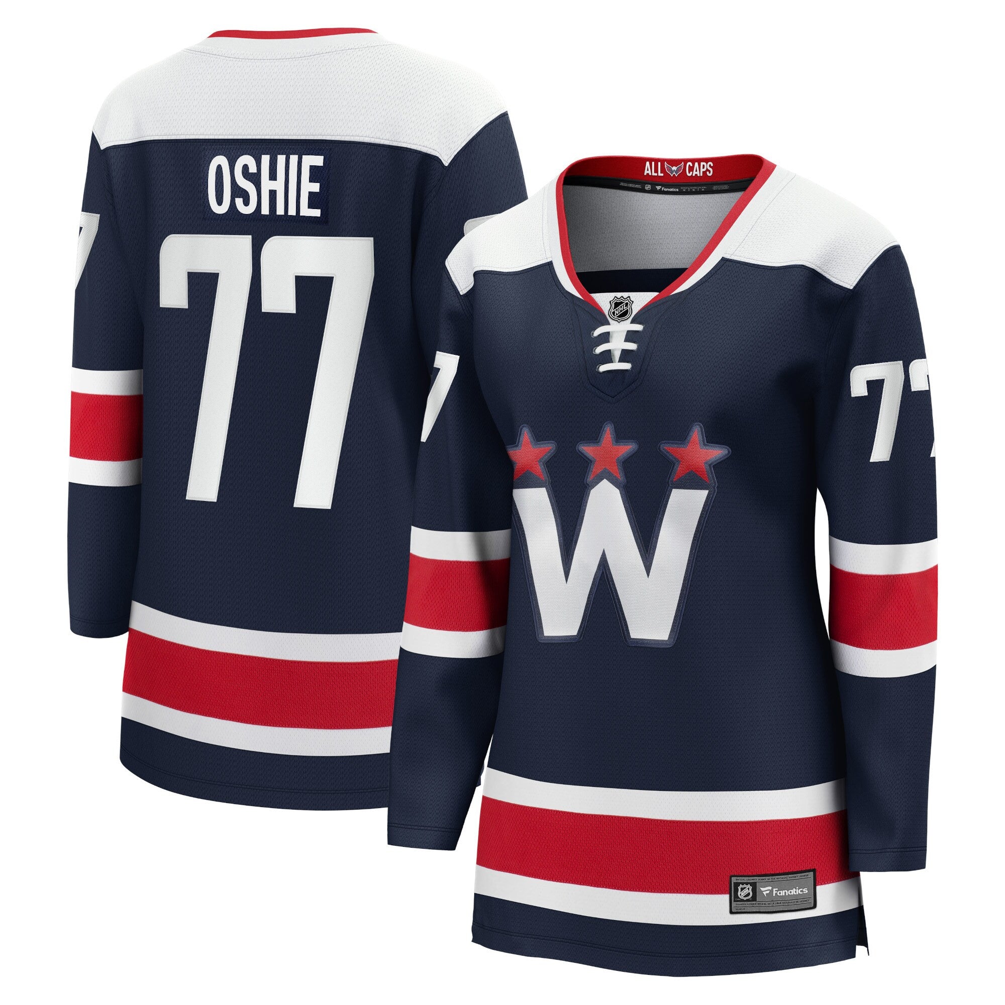 Tj Oshie Washington Capitals navy Alternate jersey