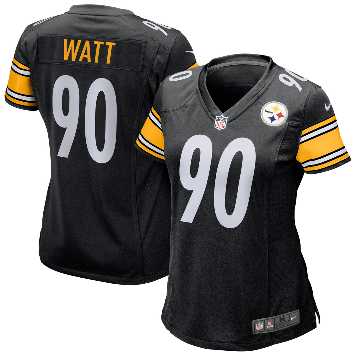 T.j. Watt Pittsburgh Steelers black jersey