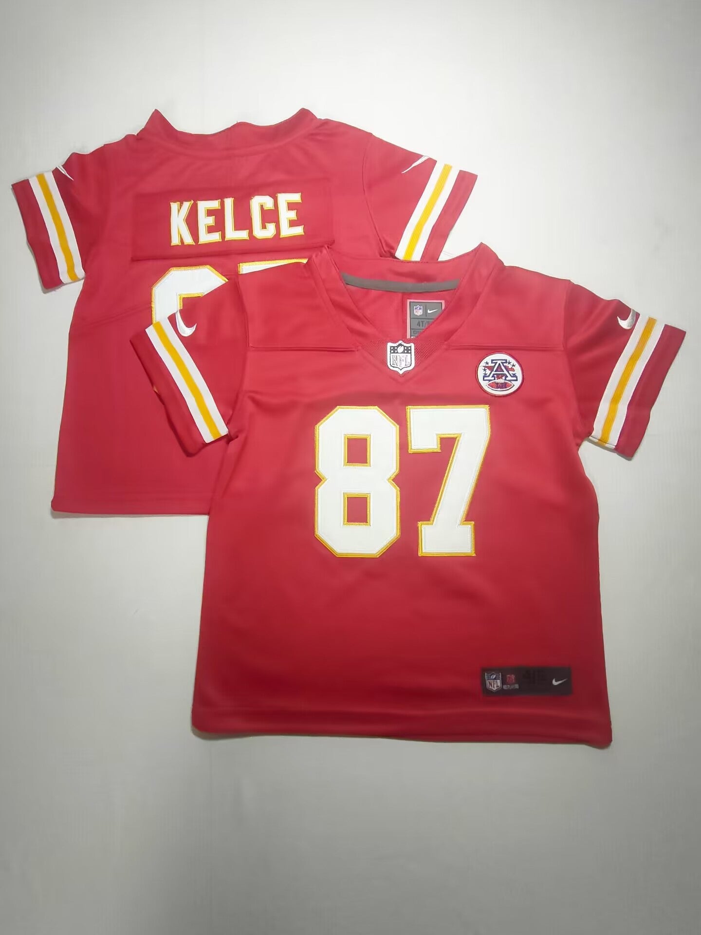 Travis Kelce Kansas City Chiefs red Vapor jersey