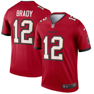 Tom Brady Tampa Bay Buccaneers red Legend jersey