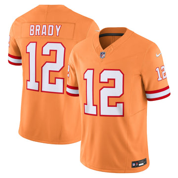 Tom Brady Tampa Bay Buccaneers orange Vapor jersey