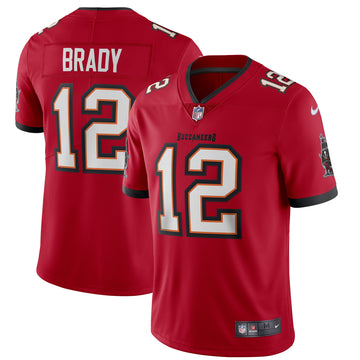 Tom Brady Tampa Bay Buccaneers red Vapor jersey