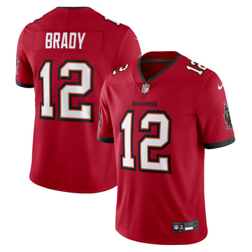 Tom Brady Tampa Bay Buccaneers red Vapor jersey