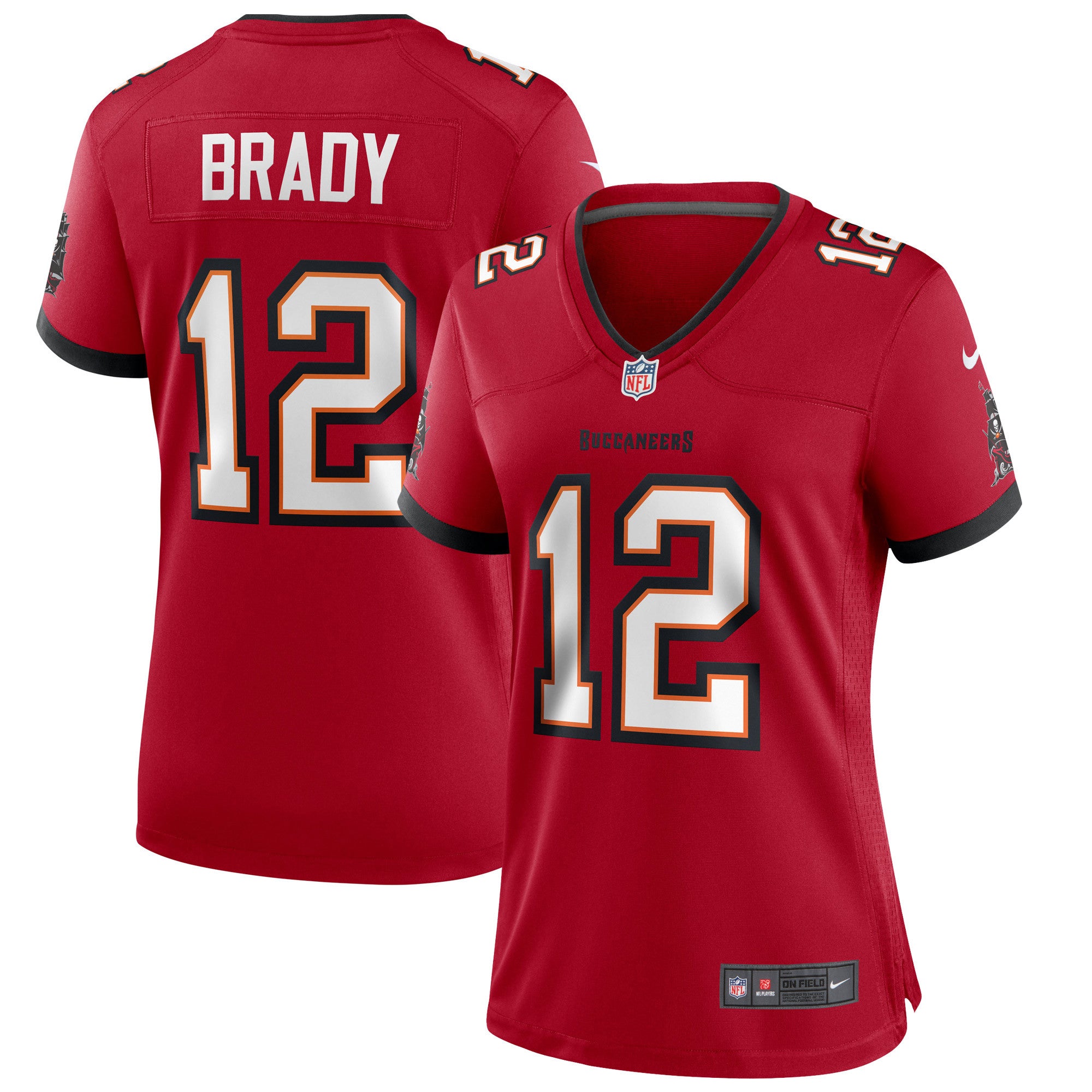 Tom Brady Tampa Bay Buccaneers red jersey