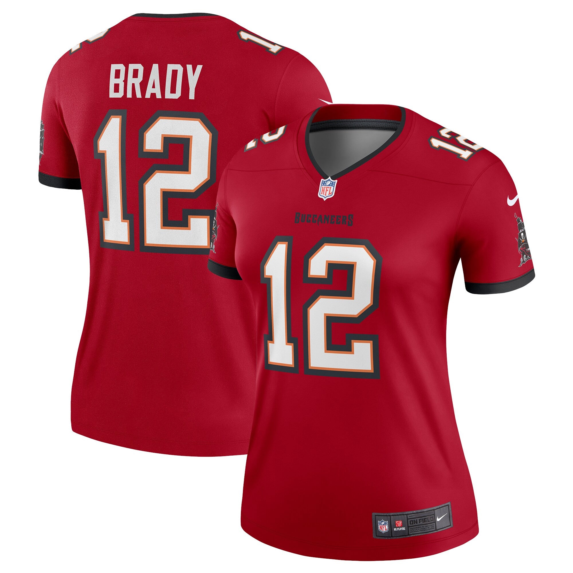 Tom Brady Tampa Bay Buccaneers red Legend jersey