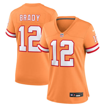 Tom Brady Tampa Bay Buccaneers orange jersey