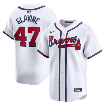 Tom Glavine Atlanta Braves white Limited jersey