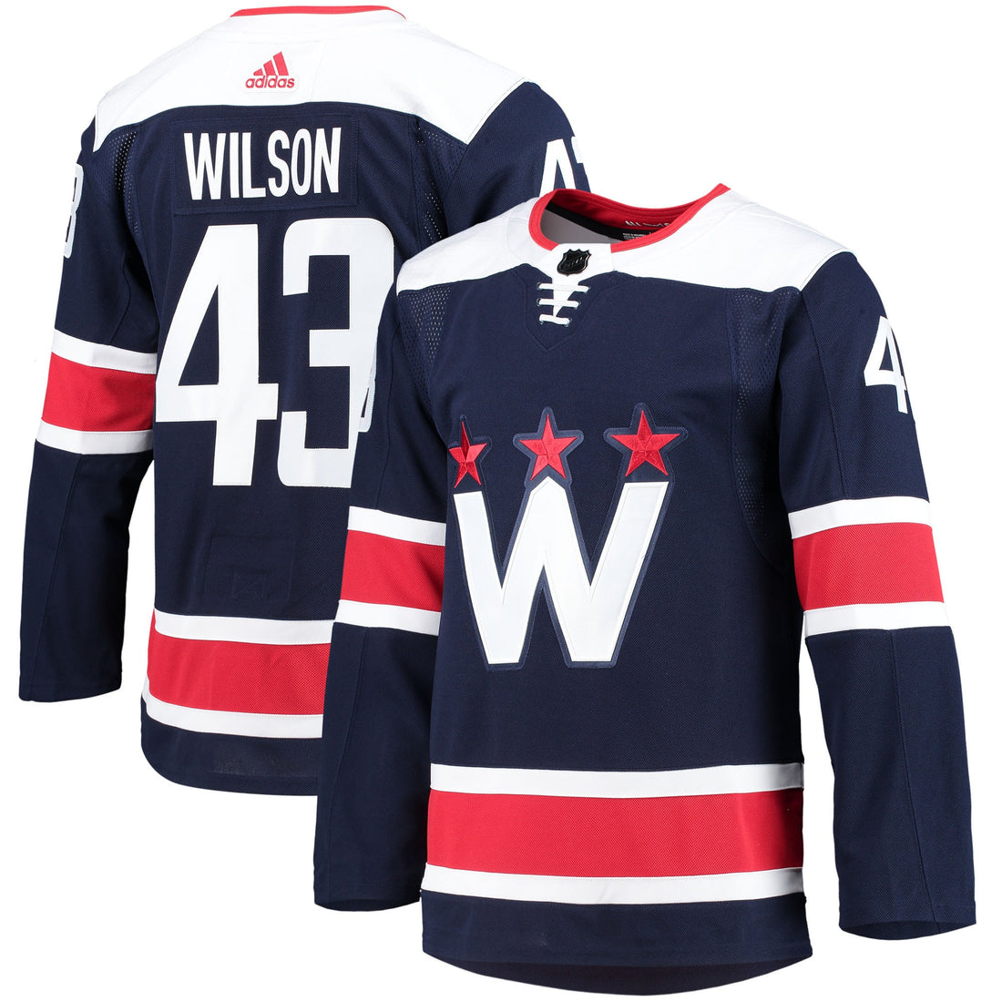 Tom Wilson Washington Capitals navy Alternate jersey