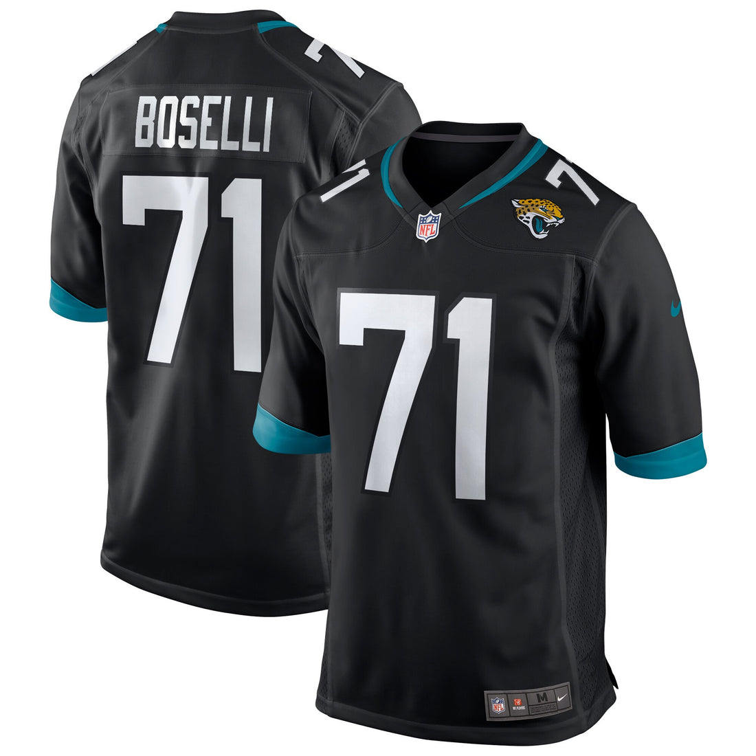 Tony Boselli Jacksonville Jaguars black Game jersey