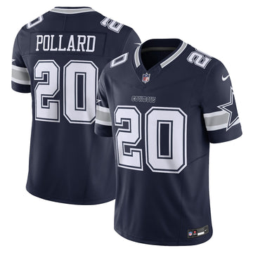 Tony Pollard Dallas Cowboys navy Vapor jersey