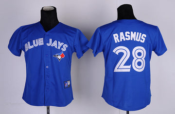 Rasmus Toronto Blue Jays blue jersey