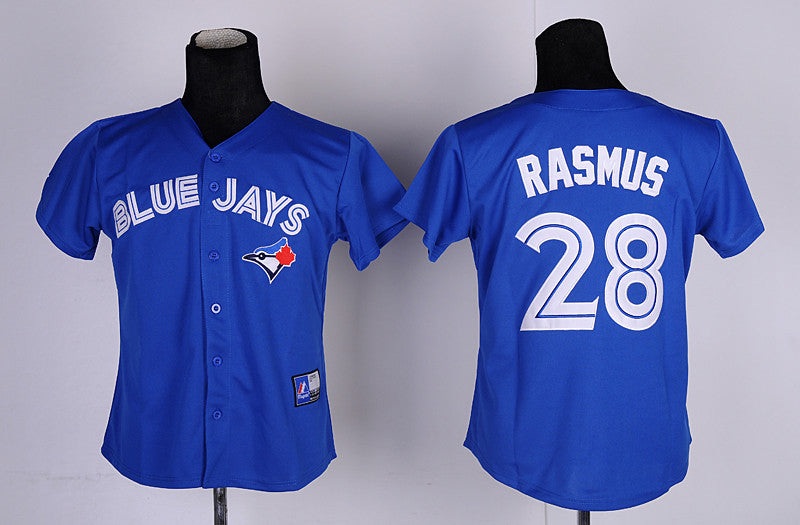 Rasmus Toronto Blue Jays blue jersey