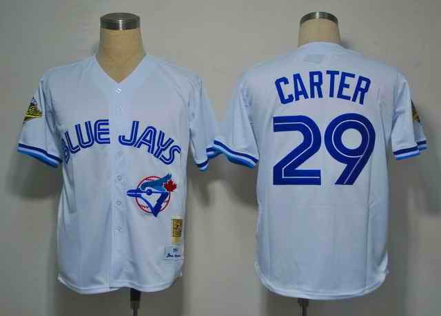 Carter Toronto Blue Jays white jersey
