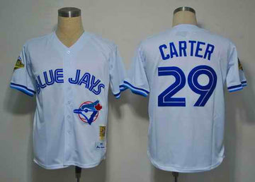 Carter Toronto Blue Jays white jersey