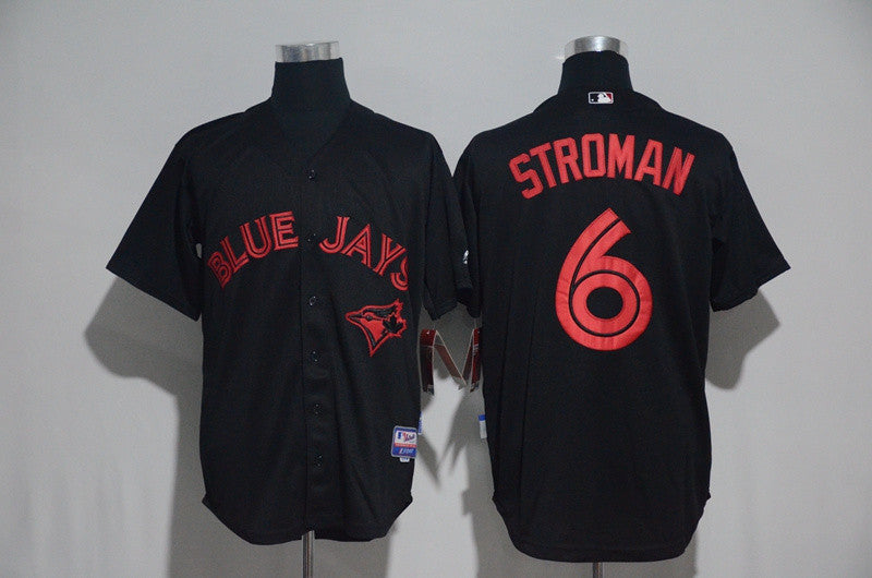 Marcus Stroman Toronto Blue Jays black jersey