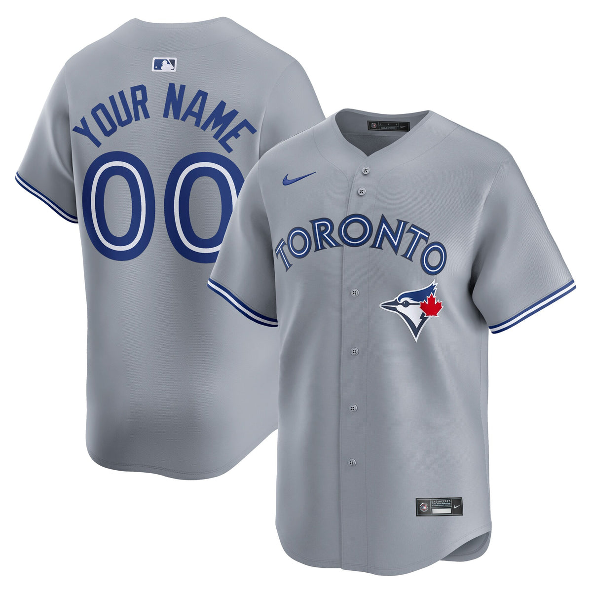 Toronto Blue Jays gray Limited jersey