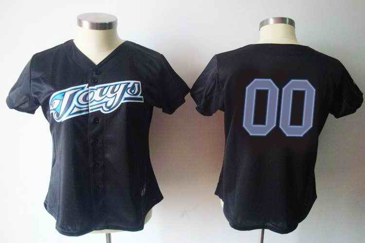 Custom Toronto Blue Jays black jersey