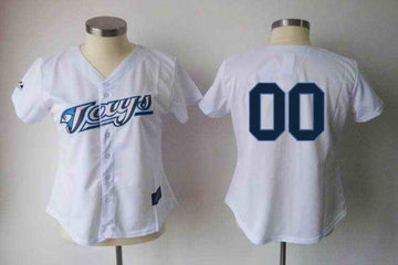 Custom Toronto Blue Jays white jersey
