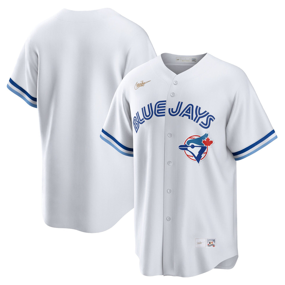 Toronto Blue Jays white Cooperstown jersey