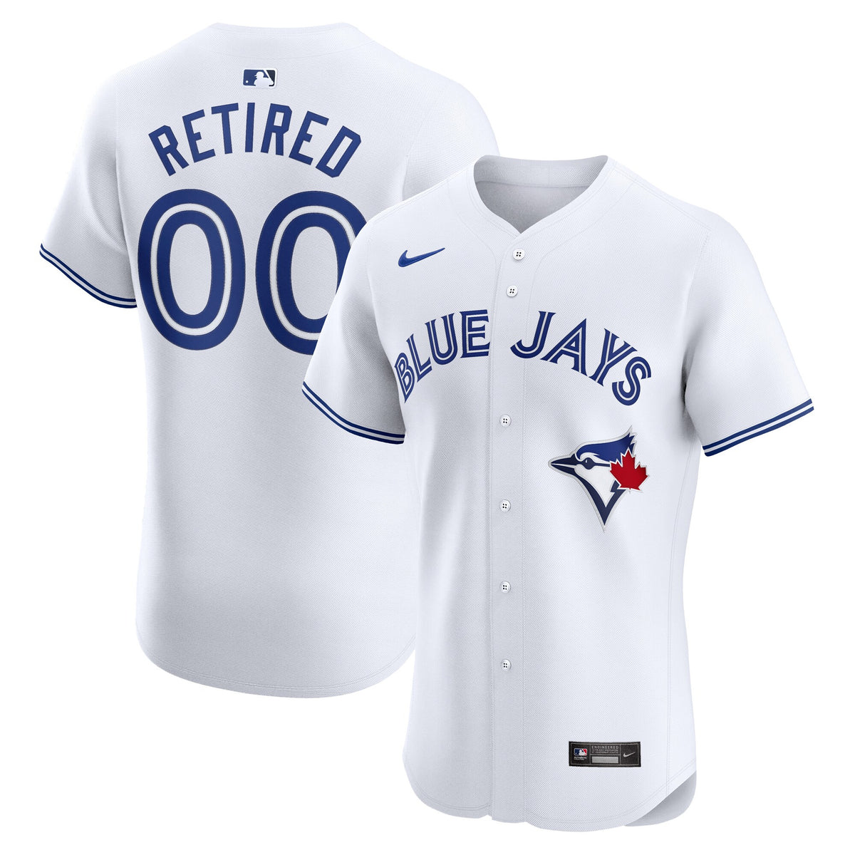 Toronto Blue Jays white Elite jersey