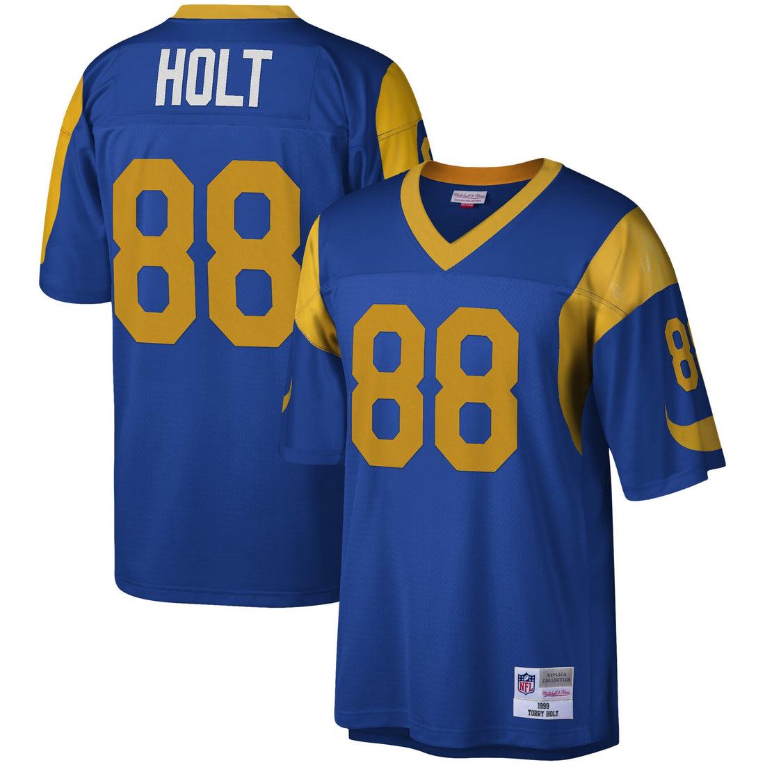 Torry Holt Los Angeles Rams royal jersey