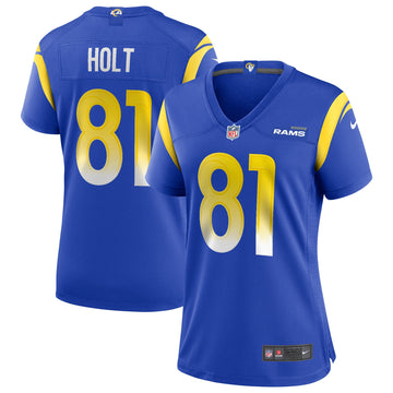 Torry Holt Los Angeles Rams royal Game jersey