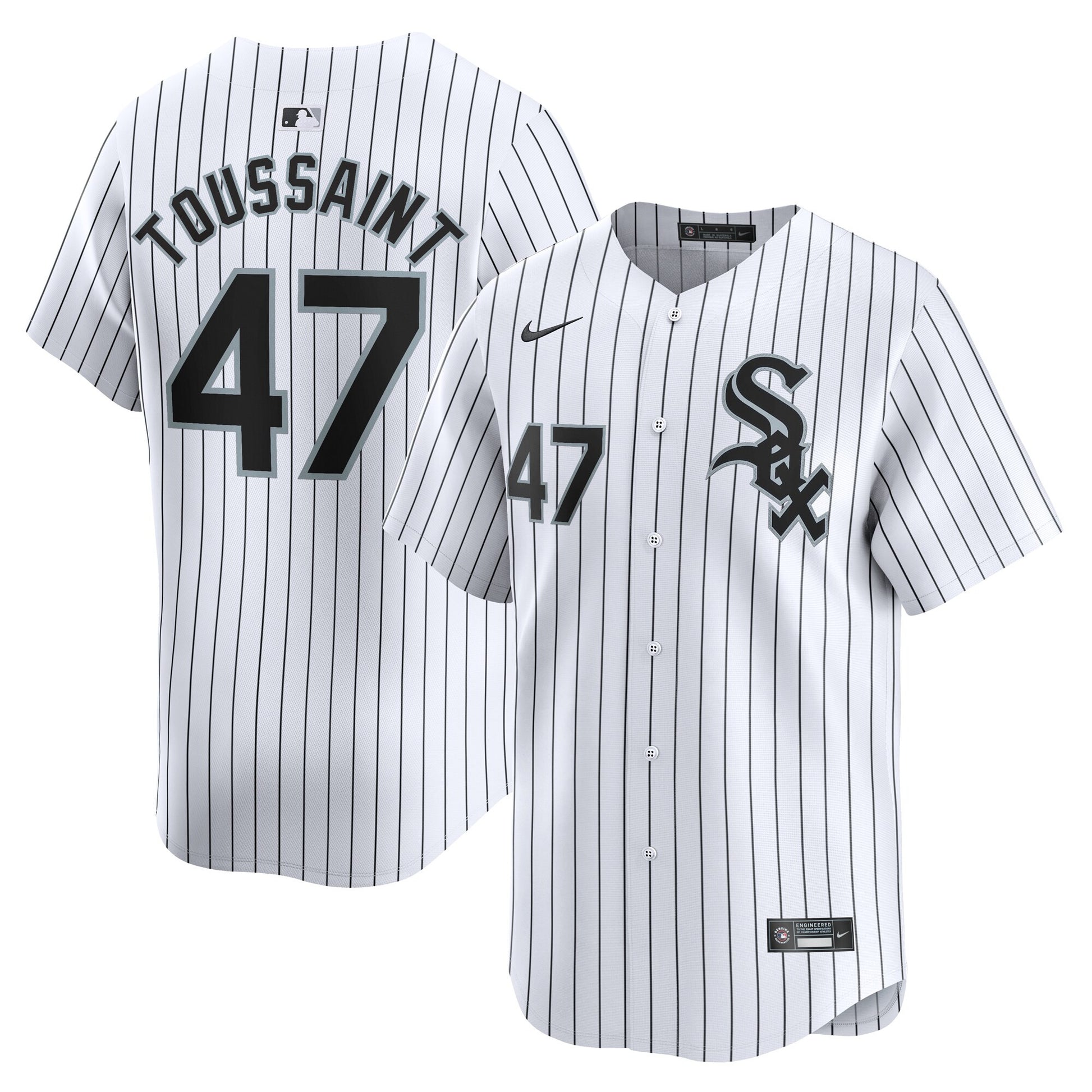 Touki Toussaint Chicago White Sox white Limited jersey