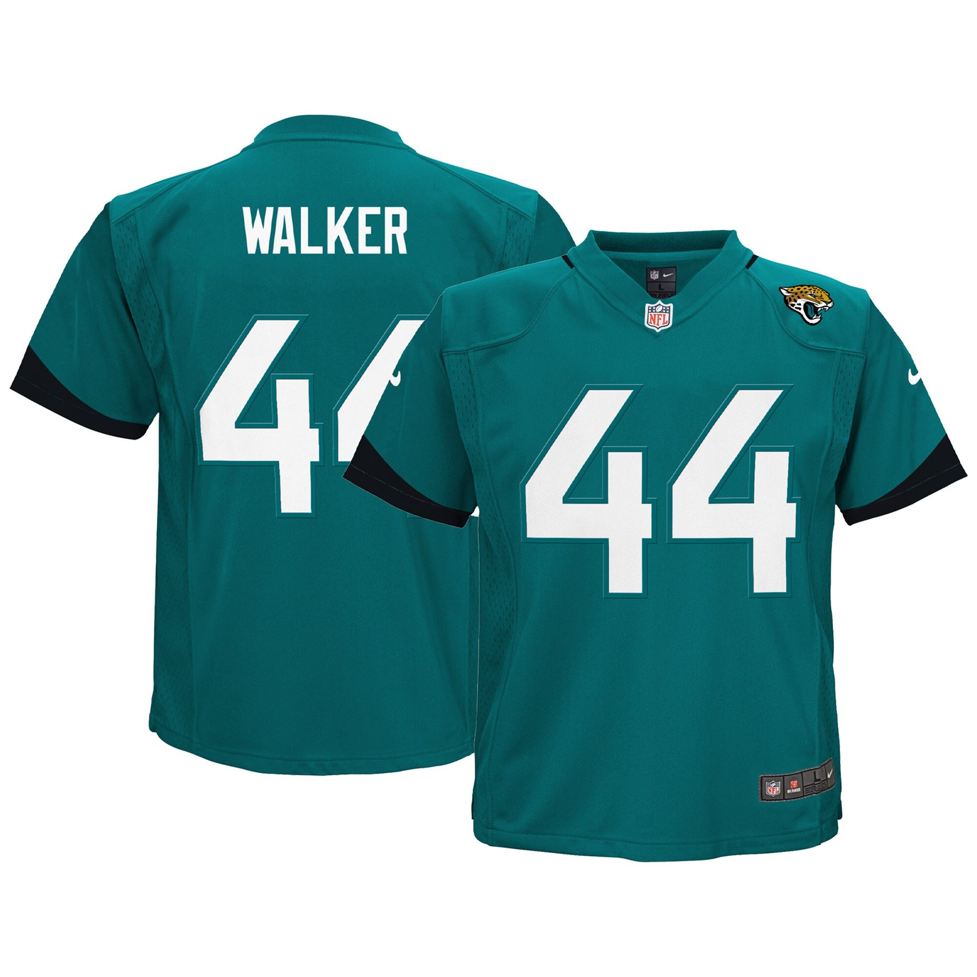 Travon Walker Jacksonville Jaguars teal jersey