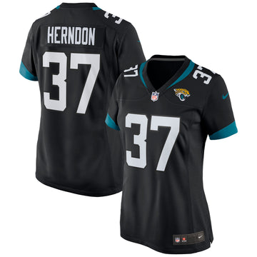 Tre Herndon Jacksonville Jaguars black jersey