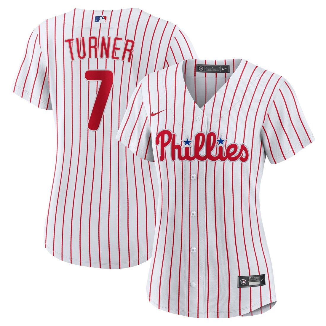 Trea Turner Philadelphia Phillies white Home jersey