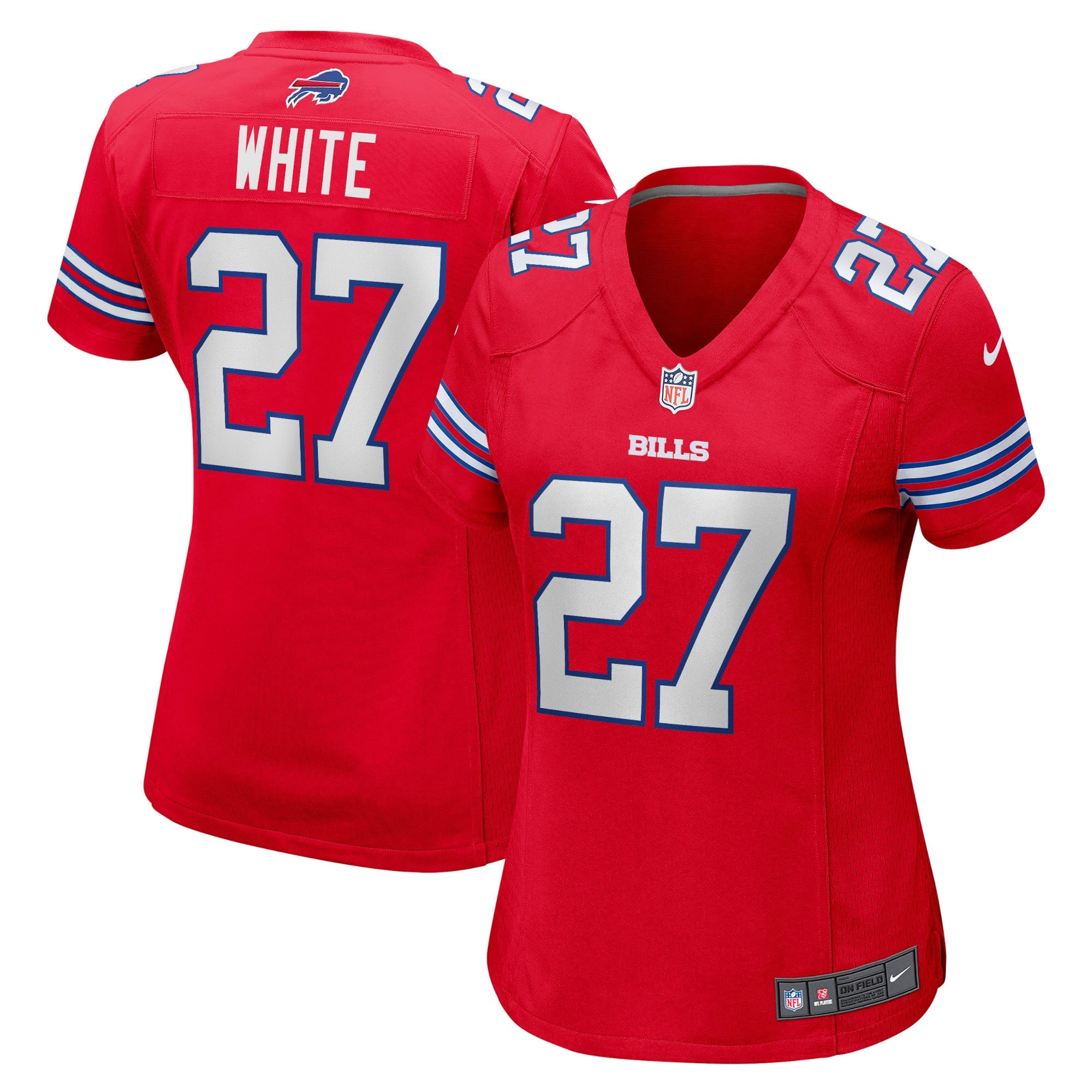 Tre'davious White Buffalo Bills red Game jersey