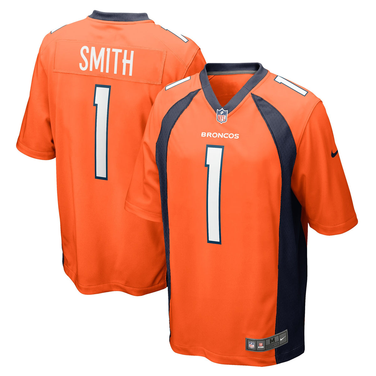 Tremon Smith Denver Broncos orange jersey