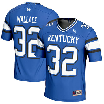 Trevin Wallace Kentucky Wildcats royal jersey