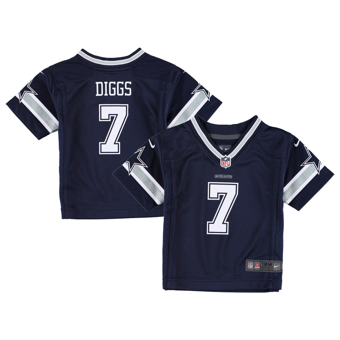 Trevon Diggs Dallas Cowboys navy jersey