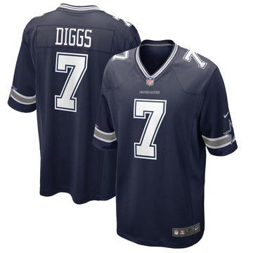 Trevon Diggs Dallas Cowboys navy jersey