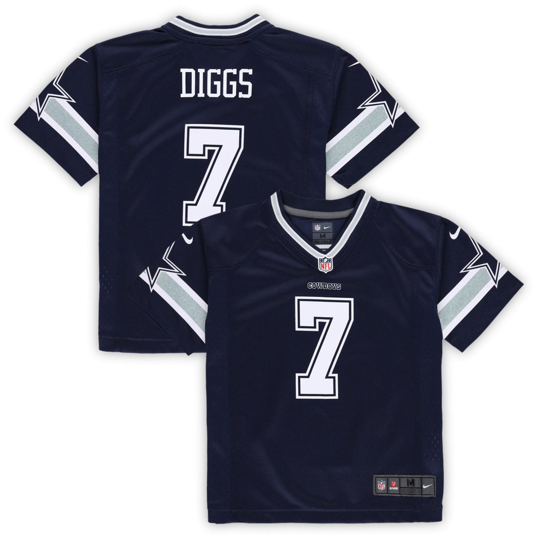 Trevon Diggs Preschool Dallas Cowboys navy jersey